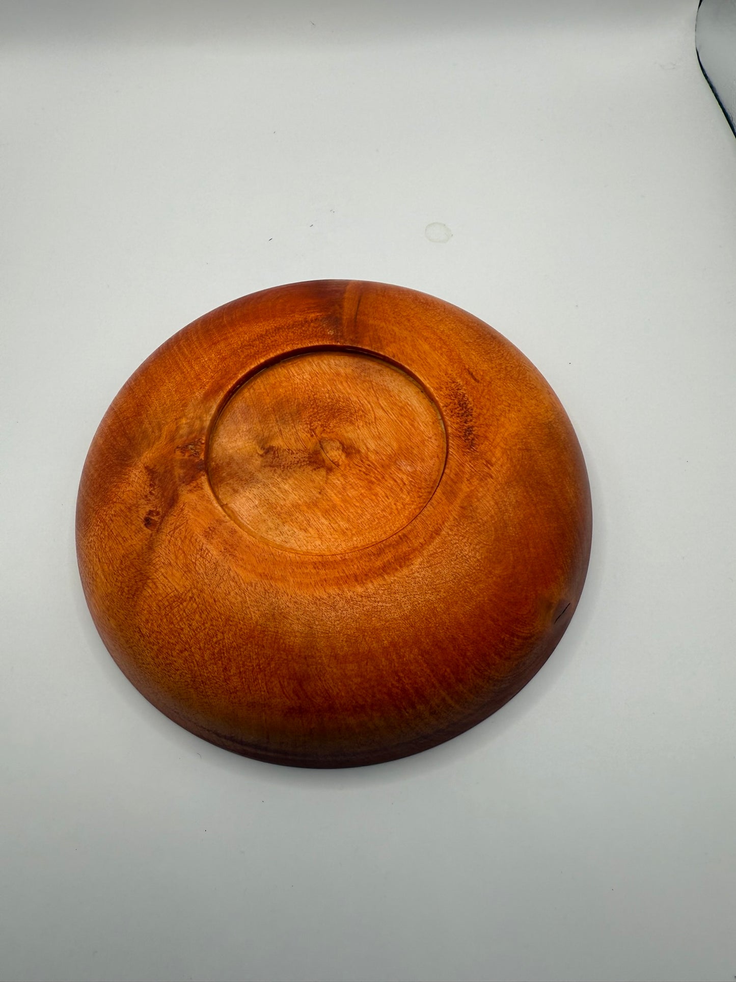 Dreid fat i tre – oransje (16 × 3,5 cm)