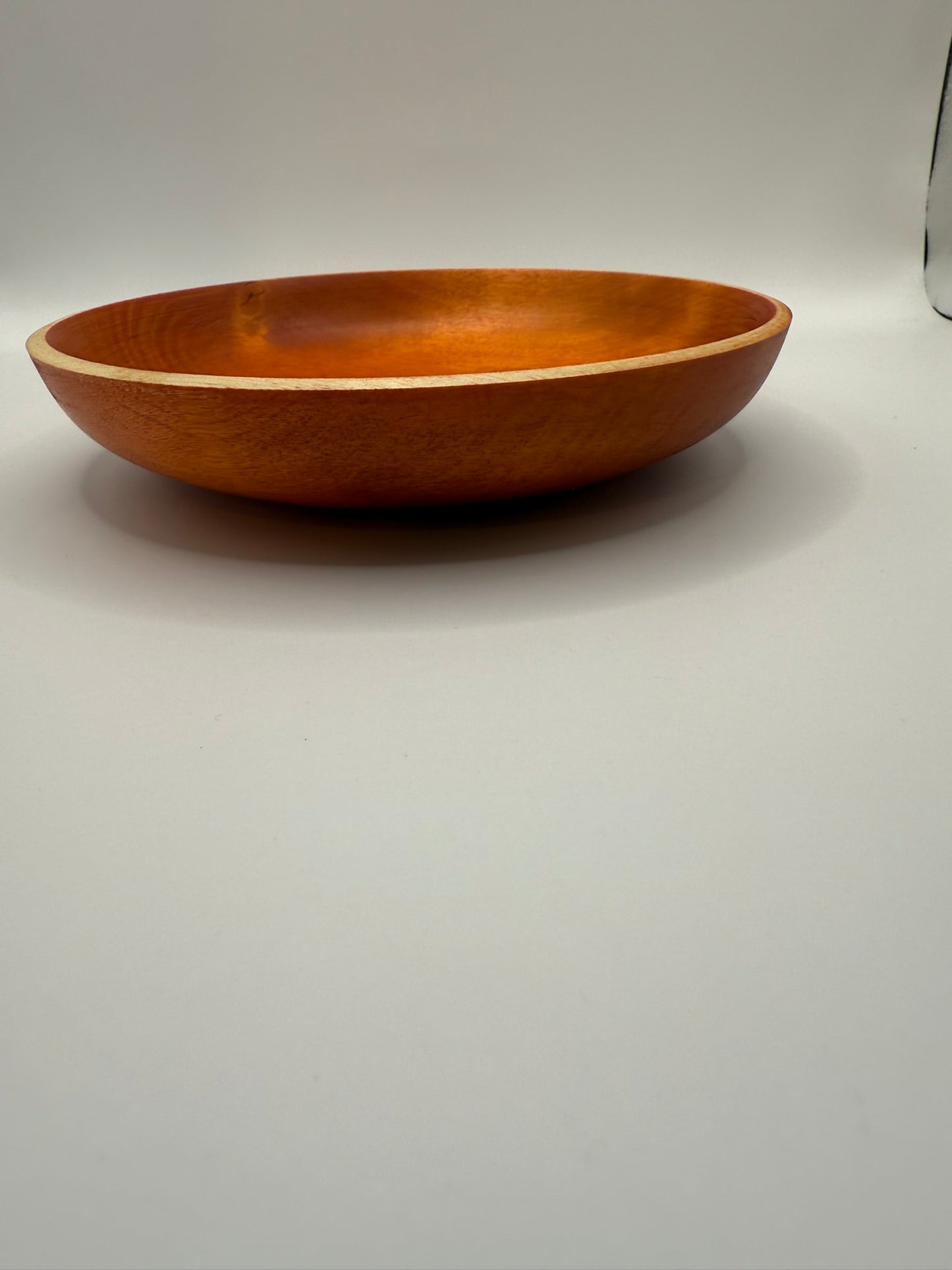 Dreid fat i tre – oransje (16 × 3,5 cm)