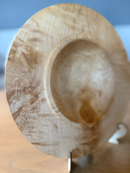 Dreid trefat i natur og ibenholt – 29,5 cm